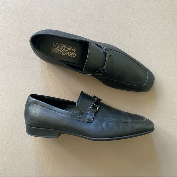 Salvatore Ferragamo Gancini Buckle Loafers main image 9